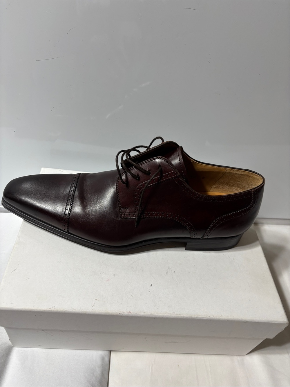 Magnanni Men’s Oxfords Leather Derby Shoes. Made in Portugal. EUC - Picture 5 of 11